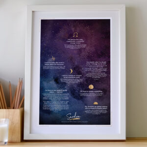 soul map poster