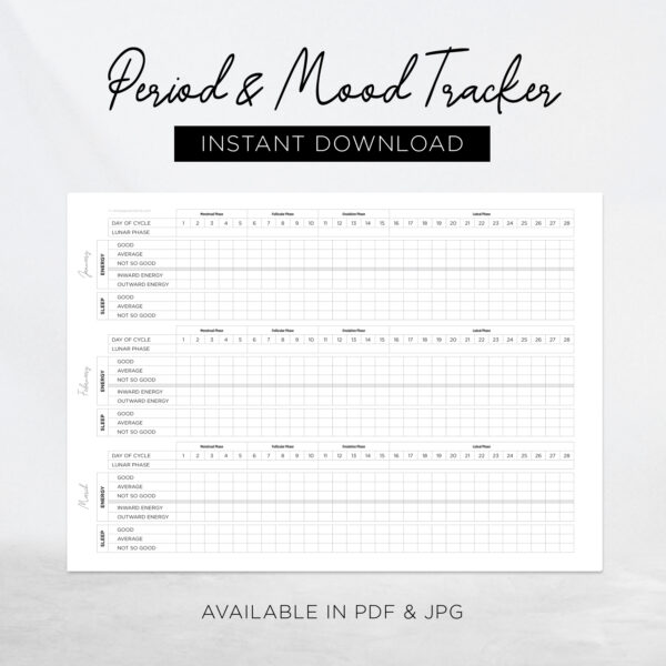 period and mood tracker